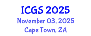 International Conference on Gastronomy Studies (ICGS) November 03, 2025 - Cape Town, South Africa