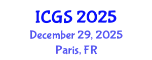 International Conference on Gastronomy Studies (ICGS) December 29, 2025 - Paris, France