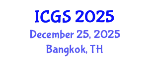 International Conference on Gastronomy Studies (ICGS) December 25, 2025 - Bangkok, Thailand