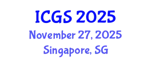 International Conference on Gastronomy Studies (ICGS) November 27, 2025 - Singapore, Singapore