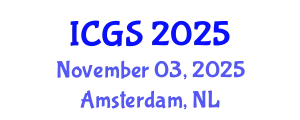 International Conference on Gastronomy Studies (ICGS) November 03, 2025 - Amsterdam, Netherlands