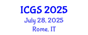 International Conference on Gastronomy Studies (ICGS) July 28, 2025 - Rome, Italy
