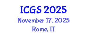 International Conference on Gastronomy Studies (ICGS) November 17, 2025 - Rome, Italy