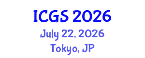 International Conference on Gastronomy Studies (ICGS) July 22, 2026 - Tokyo, Japan