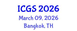 International Conference on Gastronomy Studies (ICGS) March 09, 2026 - Bangkok, Thailand