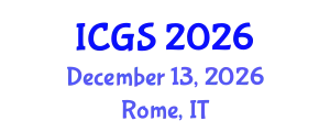 International Conference on Gastronomy Studies (ICGS) December 13, 2026 - Rome, Italy