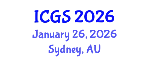 International Conference on Gastronomy Studies (ICGS) January 26, 2026 - Sydney, Australia