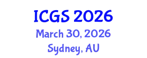International Conference on Gastronomy Studies (ICGS) March 30, 2026 - Sydney, Australia