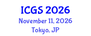 International Conference on Gastronomy Studies (ICGS) November 11, 2026 - Tokyo, Japan