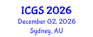 International Conference on Gastronomy Studies (ICGS) December 02, 2026 - Sydney, Australia