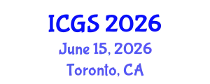 International Conference on Gastronomy Studies (ICGS) June 15, 2026 - Toronto, Canada
