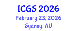 International Conference on Gastronomy Studies (ICGS) February 23, 2026 - Sydney, Australia