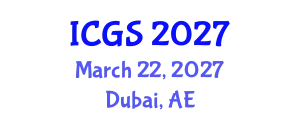 International Conference on Gastronomy Studies (ICGS) March 22, 2027 - Dubai, United Arab Emirates