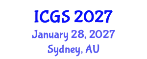 International Conference on Gastronomy Studies (ICGS) January 28, 2027 - Sydney, Australia