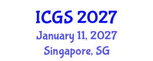 International Conference on Gastronomy Studies (ICGS) January 11, 2027 - Singapore, Singapore