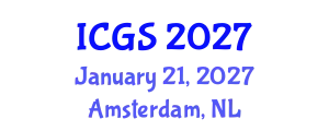 International Conference on Gastronomy Studies (ICGS) January 21, 2027 - Amsterdam, Netherlands