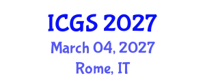International Conference on Gastronomy Studies (ICGS) March 04, 2027 - Rome, Italy