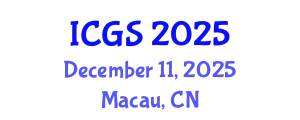 International Conference on Gastronomy Studies (ICGS) December 11, 2025 - Macau, China
