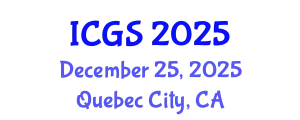 International Conference on Gastronomy Studies (ICGS) December 25, 2025 - Quebec City, Canada