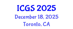 International Conference on Gastronomy Studies (ICGS) December 18, 2025 - Toronto, Canada