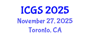 International Conference on Gastronomy Studies (ICGS) November 27, 2025 - Toronto, Canada