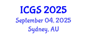 International Conference on Gastronomy Studies (ICGS) September 04, 2025 - Sydney, Australia