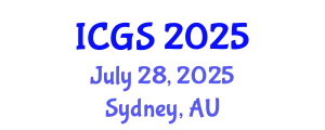 International Conference on Gastronomy Studies (ICGS) July 28, 2025 - Sydney, Australia