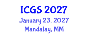 International Conference on Gastronomy Studies (ICGS) January 23, 2027 - Mandalay, Myanmar