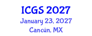 International Conference on Gastronomy Studies (ICGS) January 23, 2027 - Cancún, Mexico