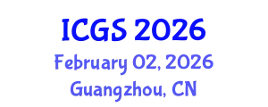 International Conference on Gastronomy Studies (ICGS) February 02, 2026 - Guangzhou, China