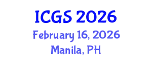 International Conference on Gastronomy Studies (ICGS) February 16, 2026 - Manila, Philippines