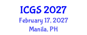 International Conference on Gastronomy Studies (ICGS) February 17, 2027 - Manila, Philippines