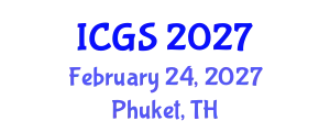 International Conference on Gastronomy Studies (ICGS) February 24, 2027 - Phuket, Thailand