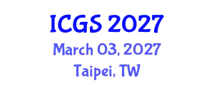 International Conference on Gastronomy Studies (ICGS) March 03, 2027 - Taipei, Taiwan