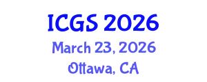 International Conference on Gastronomy Studies (ICGS) March 23, 2026 - Ottawa, Canada