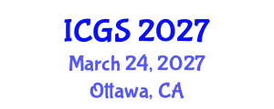 International Conference on Gastronomy Studies (ICGS) March 24, 2027 - Ottawa, Canada