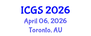 International Conference on Gastronomy Studies (ICGS) April 06, 2026 - Toronto, Australia