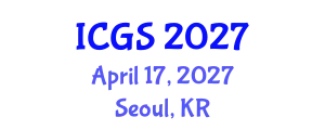 International Conference on Gastronomy Studies (ICGS) April 17, 2027 - Seoul, Republic of Korea