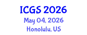 International Conference on Gastronomy Studies (ICGS) May 04, 2026 - Honolulu, United States