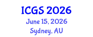 International Conference on Gastronomy Studies (ICGS) June 15, 2026 - Sydney, Australia