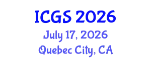 International Conference on Gastronomy Studies (ICGS) July 17, 2026 - Quebec City, Canada