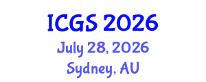 International Conference on Gastronomy Studies (ICGS) July 28, 2026 - Sydney, Australia