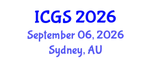 International Conference on Gastronomy Studies (ICGS) September 06, 2026 - Sydney, Australia