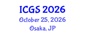 International Conference on Gastronomy Studies (ICGS) October 25, 2026 - Osaka, Japan