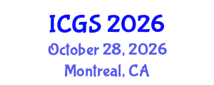 International Conference on Gastronomy Studies (ICGS) October 28, 2026 - Montreal, Canada