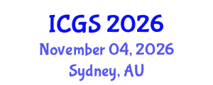International Conference on Gastronomy Studies (ICGS) November 04, 2026 - Sydney, Australia