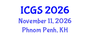 International Conference on Gastronomy Studies (ICGS) November 11, 2026 - Phnom Penh, Cambodia