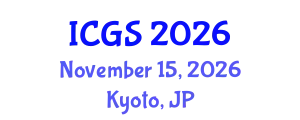 International Conference on Gastronomy Studies (ICGS) November 15, 2026 - Kyoto, Japan