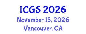 International Conference on Gastronomy Studies (ICGS) November 15, 2026 - Vancouver, Canada