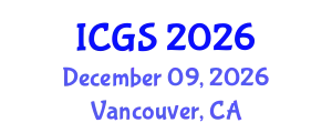 International Conference on Gastronomy Studies (ICGS) December 09, 2026 - Vancouver, Canada